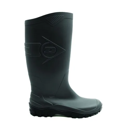 Vista 2 de Dunlop Botas de lluvia impermeables para hombre, color verde, talla 08 de EE. UU