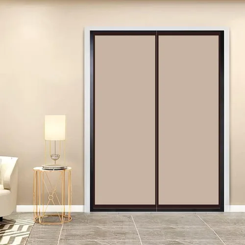 Vista 11 de Cortina de puerta con aislamiento magnético, cubierta térmica para puerta, cierre automático, puerta de privacidad de cierre automático para aire