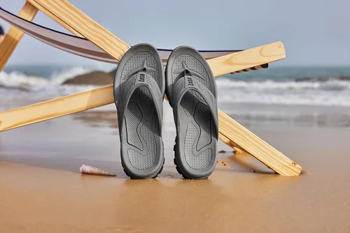 Vista 7 de Flip Flops for Men Beach Thong Sandals with Arch Support Water Resistant Slippers Shower Shoes