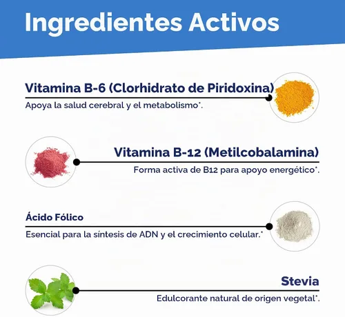 Vista 8 de Superior Source No Shot Vitamina B12 Metilcobalamina (5000 mcg), B6, ácido fólico, tabletas sublinguales de disolución rápida, 60 unidades, aumenta