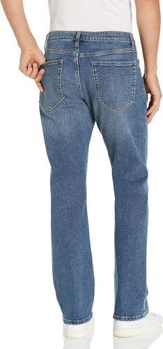 Vista 2 de Tienda Essentials Jeans de corte recto para hombre