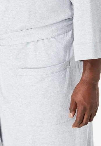 Vista 2 de KingSize Bata de jersey de algodón grande y alta para hombre
