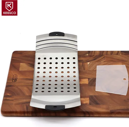 Vista 3 de Máquina Premium de Acero Inoxidable para Hacer Spaetzle, Plana para Spaetzle con Raspador de Pastelería, Tradicional Alemana para Hacer Fideos