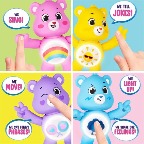 Vista 3 de Care Bears Funshine Bear - Figura coleccionable interactiva