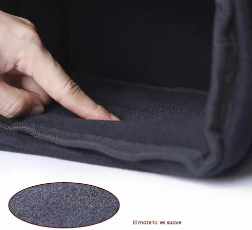 Vista 8 de Bolso a prueba de golpes Koolertron para cámaras DSLR o SLR. Separadores acolchados para personalizar el bolso. Negro