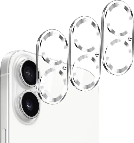 Vista 155 de Dengduoduo Paquete de 3 protectores de lente de cámara de vidrio templado para iPhone 15 de 6.1 pulgadas y para iPhone 15 Plus de 6.7 pulgadas