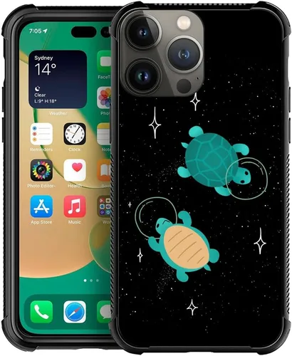 Vista 29 de CARLOCA Funda compatible con iPhone 15, increíble patrón de luz espacial nebulosa para niñas y niños, ultra protección, a prueba de golpes