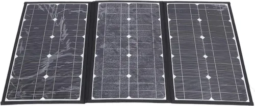 Vista 2 de Generic 200W Flexible Foldable Solar Panel Charger for RV Car Boat, Water Portable Solar Panel for Outdoor Activities
