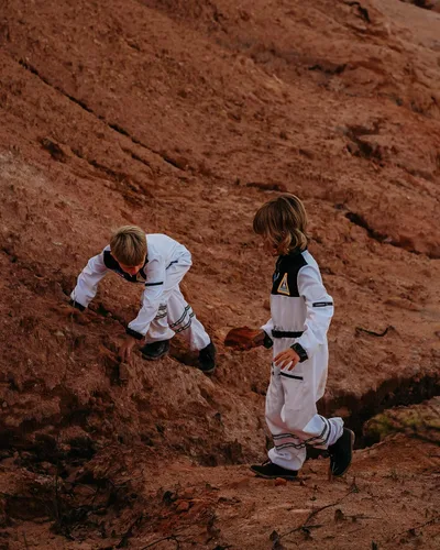 Vista 6 de ReliBeauty Disfraz de astronauta para niño