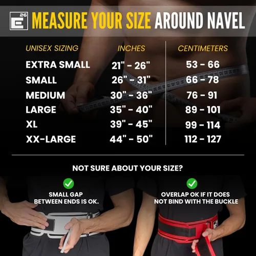 Vista 2 de Element 26 - Cinturón híbrido de cuero para levantamiento de pesas para hombres y mujeres - Cinturón de cuero ajustable con bloqueo automático