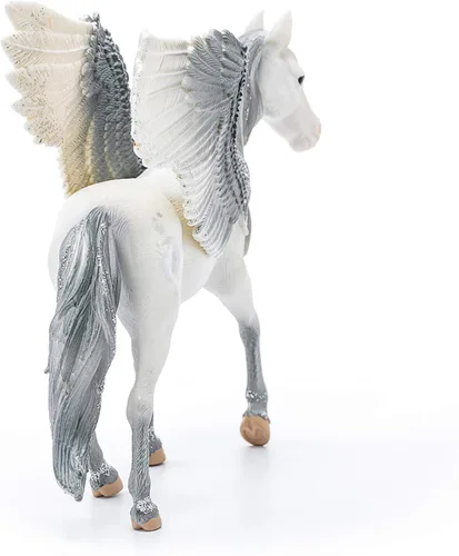 Vista 4 de Schleich bayala - Figura de unicornio Pegaso de princesa mítica, con alas moradas, juguete imaginativo altamente duradero y divertido para niños