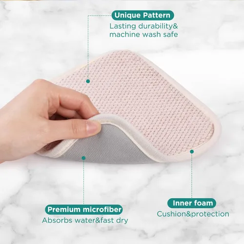 Vista 3 de GeeRic Tapete de microfibra para secar platos, almohadilla de secado de platos de cocina súper absorbente para el día de la independencia, tapetes