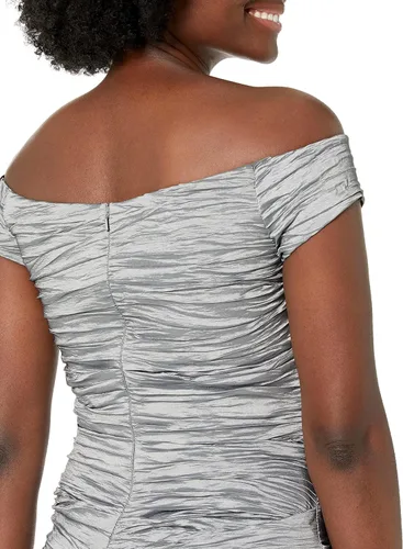 Vista 3 de Alex Evenings Vestido largo ajustado con hombros descubiertos para mujer