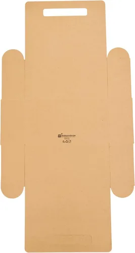 Vista 27 de Restaurantware Bio Tek - Loncheras de papel de 8.75 x 4.25 x 8 pulgadas con asas, 100 recipientes desechables de papel kraft para alimentos