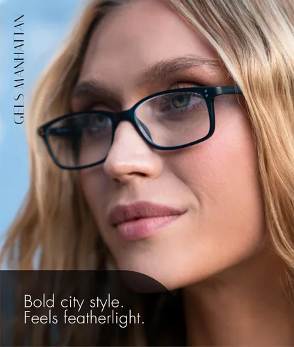 Vista 7 de Scojo New York Gels Manhattan - Lentes de lectura hechos a mano, resistentes a los arañazos, para mujeres y hombres