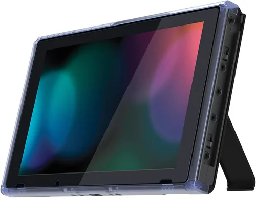 Vista 4 de eXtremeRate - Carcasa de repuesto para consola Nintendo Switch con función atril, no incluye consola JoyCon