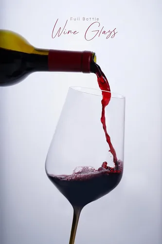 Vista 5 de LEMONSODA Full-Bottle - Copas de vino de cobre artesanal prémium (25 onzas líquidas) (juego de 16) [2109]