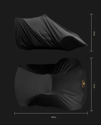 Vista 8 de STIO GoKart - Funda de protección contra el polvo y el sol, compatible con Segway Ninebot GoKart Pro, resistente a la suciedad, resistente a