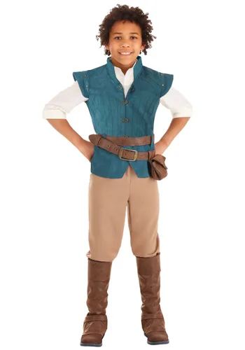 Vista 6 de Disfraz de Flynn Rider para niños de Enredados de Disney Multicolor