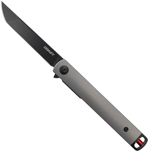 Vista 9 de Coast Founder's Collection SELECT Cuchillo plegable de bolsillo para llevar todos los días del caballero, hoja Tanto