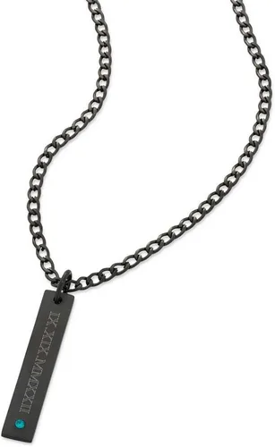 Vista 3 de EVE'S ADDICTION Collar personalizado con piedra natal para hombre, collar de piedra natal para hombre, joyería para hombre, regalo de graduación