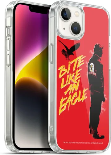 Vista 155 de Head Case Designs Funda de gel suave con licencia oficial de Cobra Kai Eagle Fang Logo Key Art compatible con Apple iPhone 7 Plus/iPhone 8 Plus