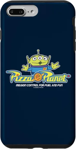 Vista 12 de Funda con logotipo de Disney Pixar Toy Story Alien Pizza Planet para iPhone 16