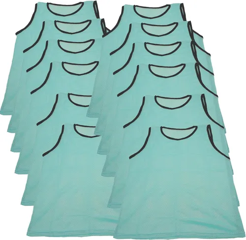 Vista 26 de BlueDot Trading Adult & Youth Scrimmage Training Vests for Soccer, Basketball & More – Available in 1, 6, 12, 24 Packs Naranja