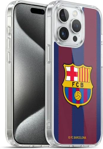 Vista 50 de Head Case Designs Funda de gel suave con licencia oficial del FC Barcelona Away 2023/24 compatible con Apple iPhone 7 Plus/iPhone 8 Plus