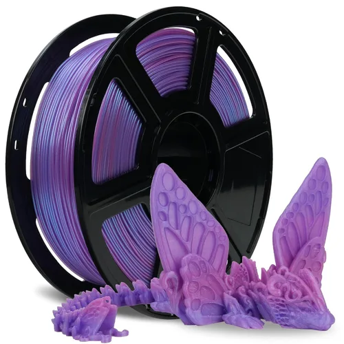 Vista 19 de FLASHFORGE High Speed Chameleon PLA Multicolor Púrpura Abisal, Impresión Rápida Máx 500 mm/s, Filamento PLA con Cambio de Color 1.75 mm, Cambia
