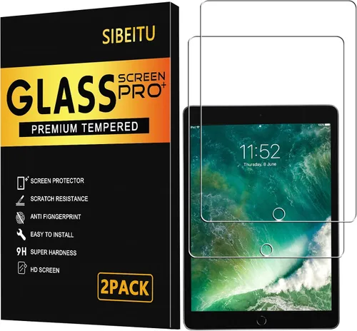 Vista 10 de SIBEITU Protector de pantalla para iPad Mini 5/4ª generación, dureza 9H, protector de película de vidrio templado de 7.9 pulgadas (paquete de 2)