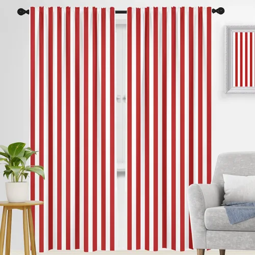 Vista 13 de zokyer Cortinas de ventana a rayas beige crema, modernas rayas verticales de 63 pulgadas de largo, 2 paneles, cortinas bohemias neutras para niños