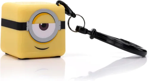 Vista 2 de Bitty Boomers Universal: Minions - Bitty Box Llavero Altavoz Bluetooth de 1.3 pulgadas