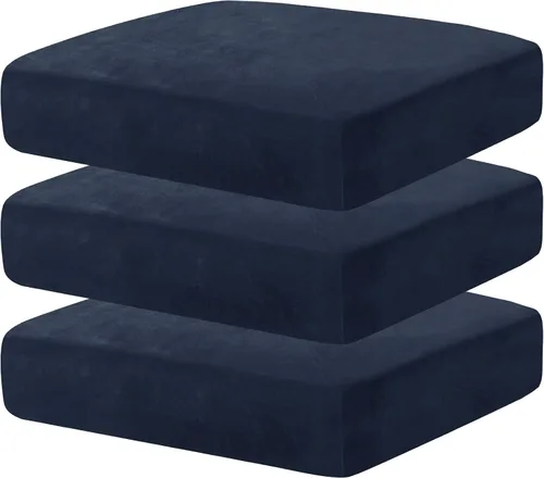 Vista 49 de MAXIJIN Fundas de cojín elásticas de terciopelo para sofá, funda de cojín suave de repuesto para sofá de dos plazas, protector de asiento