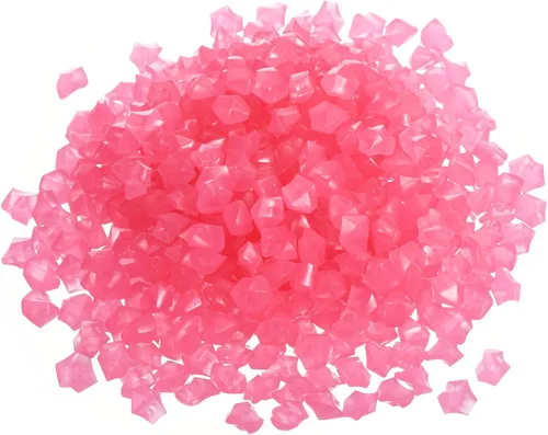 Vista 12 de MECCANIXITY 1500 piedras brillantes de 8 a 0.394 in, decoración en la oscuridad, piedras luminosas, decoración de bricolaje azul oscuro para jardín