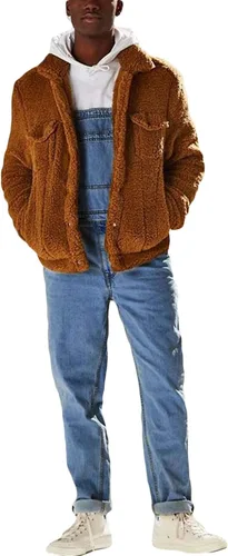 Vista 3 de Overol con peto para hombre Denim, NGF001