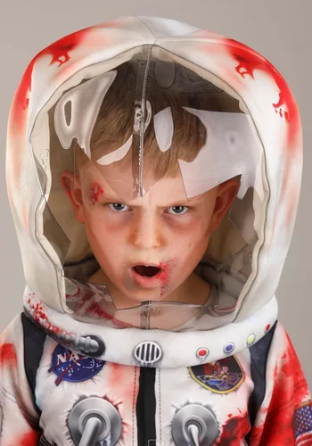 Vista 2 de Disfraz de astronauta zombi