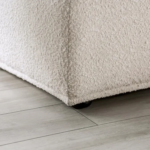 Vista 13 de Furniture of America Tatiana Modern Boucle - Sofá modular de 2 plazas con respaldo ajustable para sala de estar, oficina, combinación libre Boucle