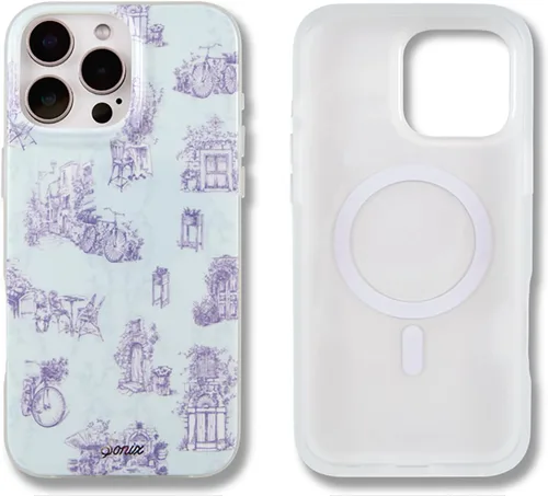 Vista 100 de Sonix - Funda para iPhone 12 y iPhone 12 Pro, compatible con MagSafe, probada contra caídas de 10 pies, Brown Tort, diseño de carey marrón