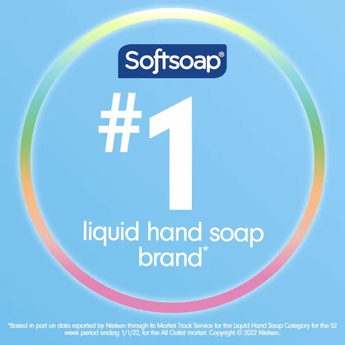 Vista 2 de Softsoap Recambio de jabón líquido hidratante para manos, limpiador
