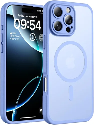 Vista 93 de TOCOL Funda para iPhone 11, compatible con Magsafe, protección completa de cámara, imanes integrados, protección contra caídas, funda translúcida