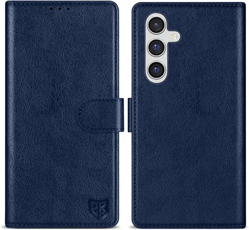 Vista 9 de ZZXX Funda tipo cartera para Samsung Galaxy A54 5G con bloqueo RFID, ranura para tarjetas, función atril, cierre magnético, funda protectora