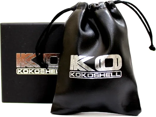 Vista 6 de KOKOSHELL Viking Mjolnir - Collar para hombre Thor Hammer de acero inoxidable con colgante de Odin para mujer