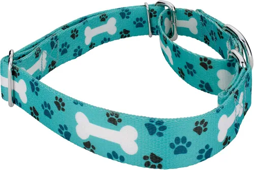 Vista 7 de Country Brook Petz - Collar y correa para perro Martingala Oh My Dog, colección Dog's Life con diseños divertidos (1/2 pulgada, 2XS)