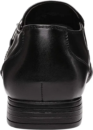 Vista 6 de Bruno Marc Mocasines de vestir con forro de cuero Giorgio para hombre