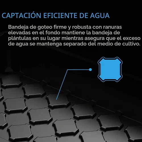 Vista 5 de AC Infinity Cúpula de Humedad Grande, Kit de Germinación de Alta Resistencia con Cúpula Transparente de 3 mm de Grosor, Bandeja Resistente, Bandeja