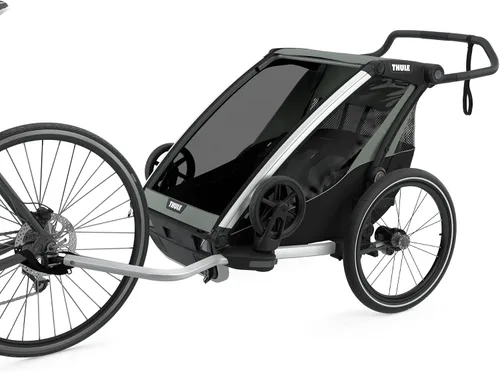 Vista 2 de Thule Chariot Lite - Remolque y cochecito multideportivo Agave