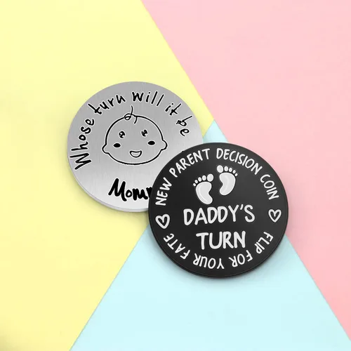 Vista 6 de 2 piezas de regalos de decisión para padres nuevos, regalo de embarazo para mamá por primera vez, regalo de revelación de género para bebés, baby
