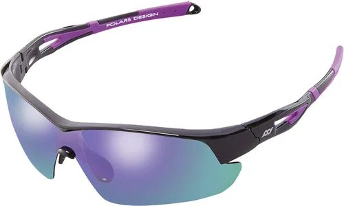 Vista 11 de POLARS DESIGN Deportes al aire libre Polarizado envoltura alrededor de Ciclismo Gafas de sol para hombres y mujeres TR90 Marco UV Protección