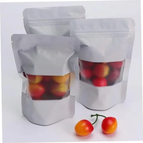 Vista 3 de Beaupretty Bolsas con cierre con cierre de cremallera, bolsa de sellado de aluminio, bolsas de almacenamiento de grado alimenticio, embalaje a